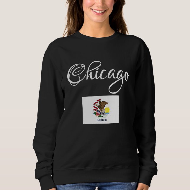 Chicago, Illinois USA 1 Sweatshirt (Front)