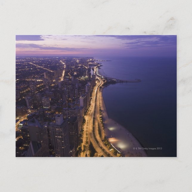 Chicago, Illinois, USA 6 Postcard (Front)
