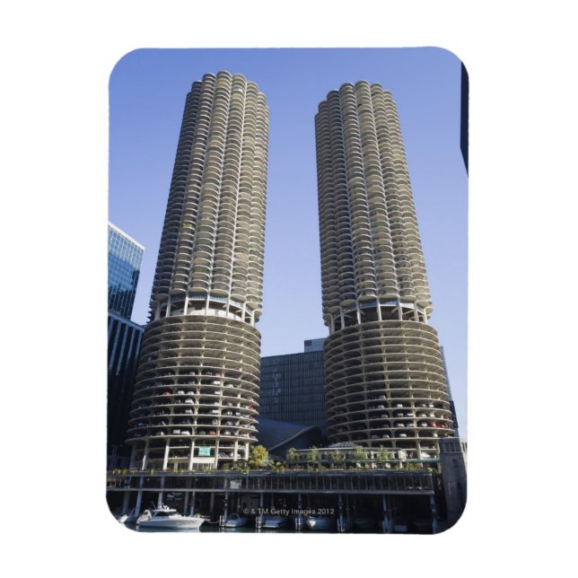 Chicago, Illinois, USA Magnet (Vertical)