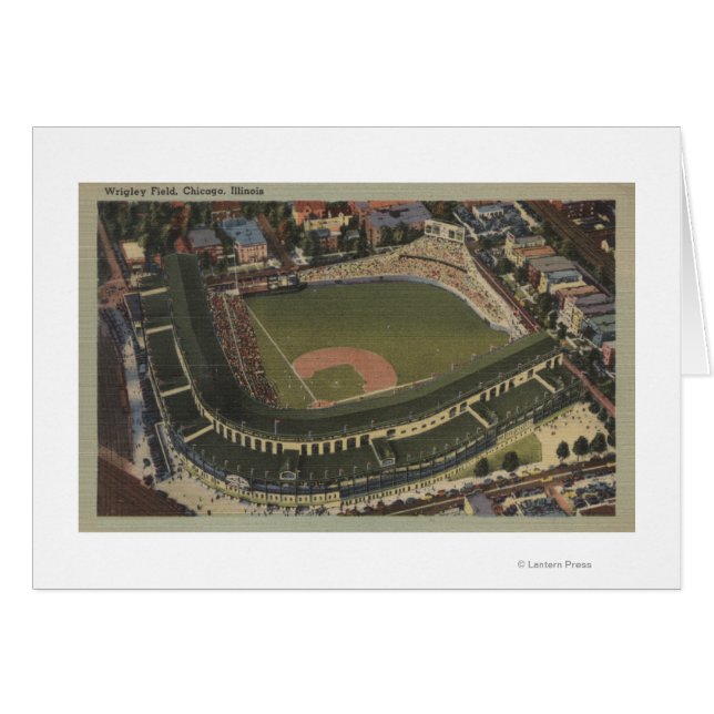 Chicago, Illinois - Wrigley Field Cubs (Front Horizontal)