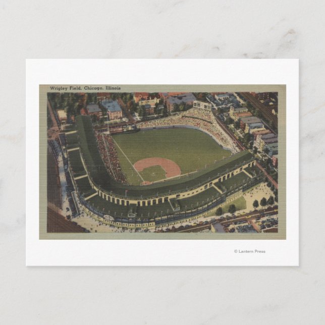 Chicago, Illinois - Wrigley Field Cubs Postcard (Front)