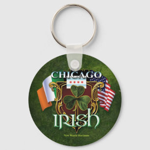 Chicago Irish Key Ring