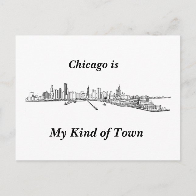 Chicago Is Postcard (Front)