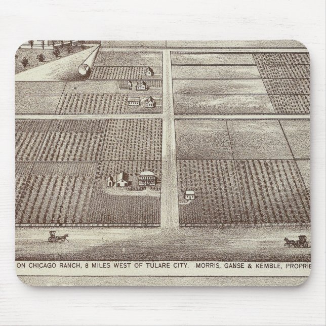 Chicago, Kay ranches Mouse Pad (Front)
