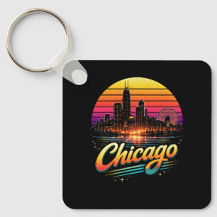 Chicago Key Ring
