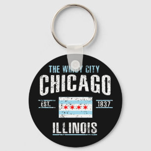 Chicago Key Ring