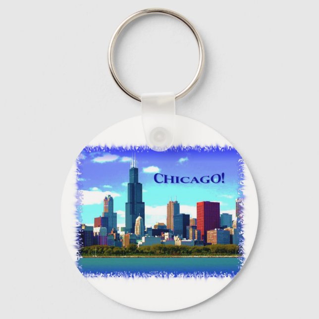 Chicago Key Ring (Front)
