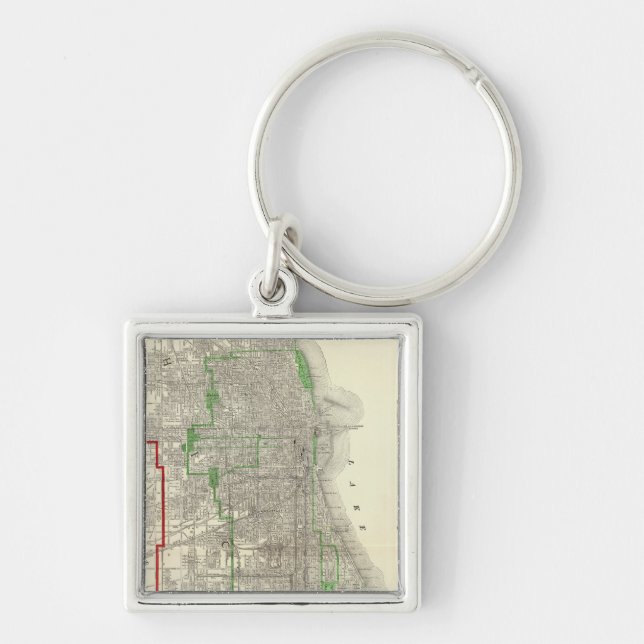 Chicago Key Ring (Front)