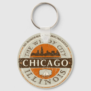 Chicago Keychain