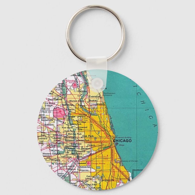 Chicago Keychain (Front)