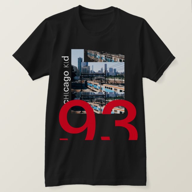 Chicago Kid T Shirt (Design Front)