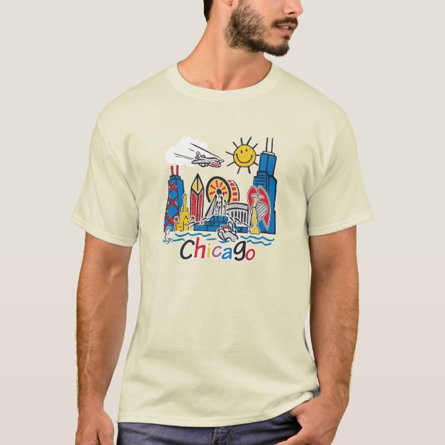 Chicago Kids Dark T-Shirt (Front)