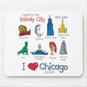 Chicago--kids-Icons-NEW-[Co Mouse Pad