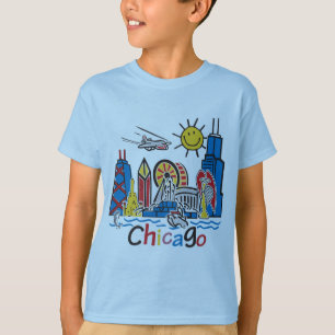 Chicago Kids Skyline T-Shirt