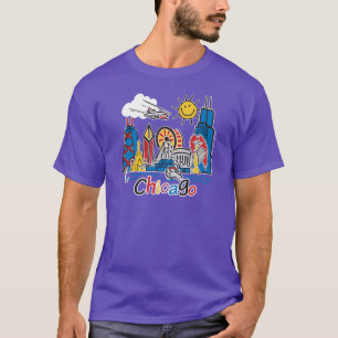 Chicago Kids Skyline T-Shirt