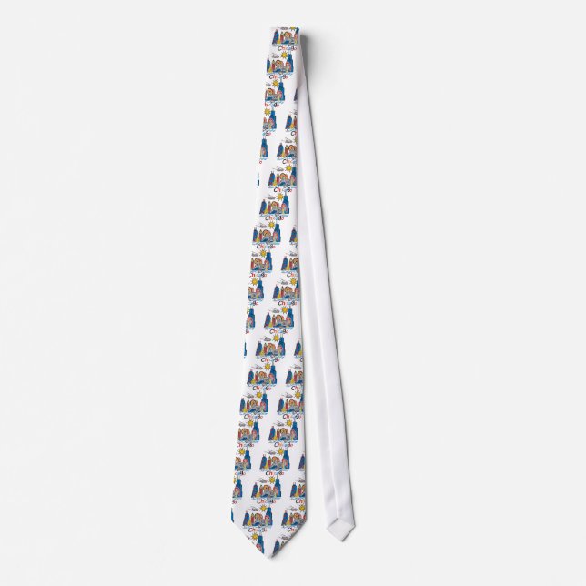 Chicago Kids Skyline Tie (Front)