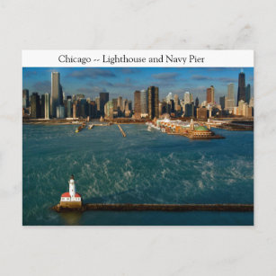 Chicago Lighthouse Postcard