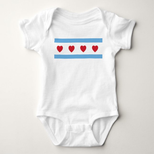 Chicago Love | Baby Bodysuit (Front)