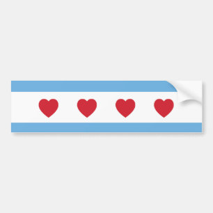 Chicago Love   Bumper Sticker