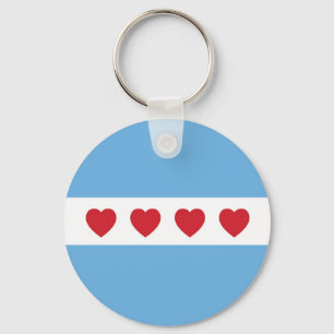 Chicago Love   Keychain
