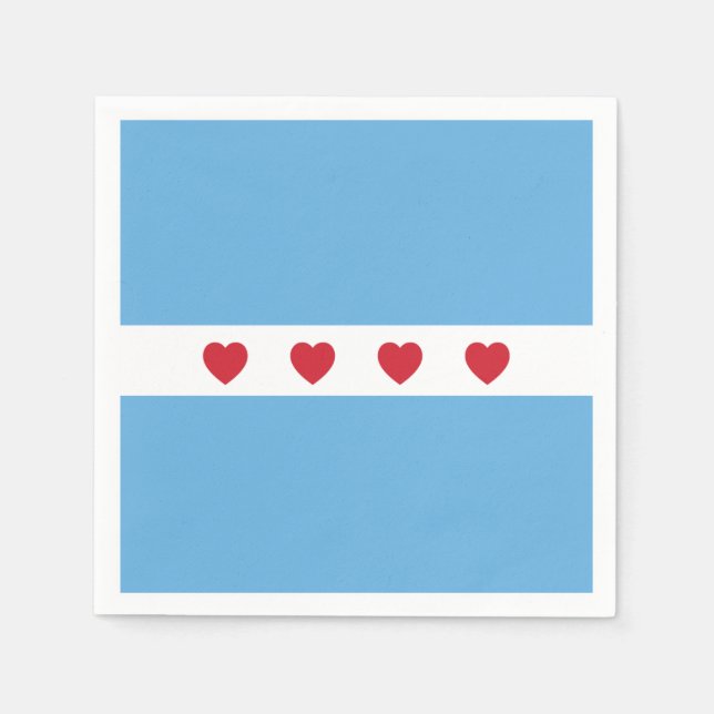 Chicago Love | Napkins | Paper (Front)