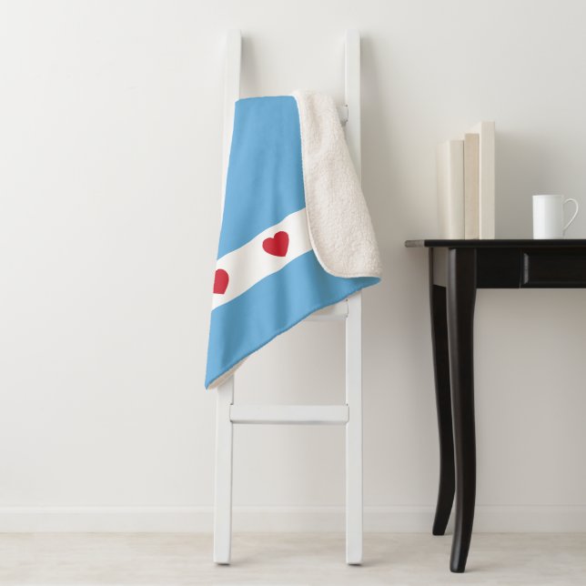 Chicago Love | Sherpa Blanket | Luxurious (In Situ)