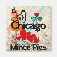 Chicago Loves Mince Pies Cityscape