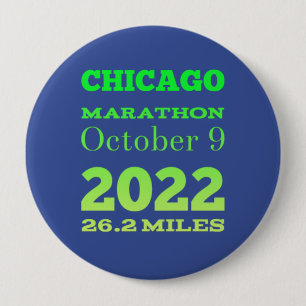 Chicago Marathon 2022 Button