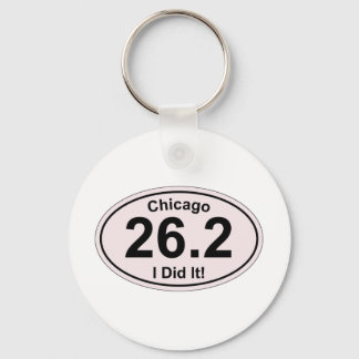 Chicago Marathon Key Ring