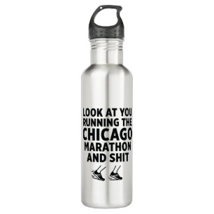 Chicago Marathon Winner or Finisher, Runner 710 Ml Water Bottle