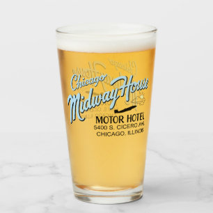 Chicago Midway House Motor Hotel, Chicago, IL Glass