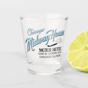Chicago Midway House Motor Hotel, Chicago, IL Shot Glass