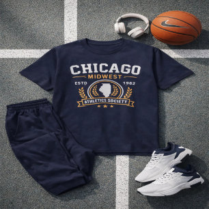 Chicago Midwest Athletics Society Vintage T-Shirt