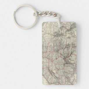 Chicago Milwaukee and St Paul Ry and connections Key Ring