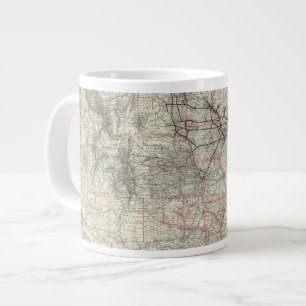 Chicago Milwaukee and St Paul Ry and connections Large Coffee Mug