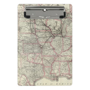 Chicago Milwaukee and St Paul Ry and connections Mini Clipboard