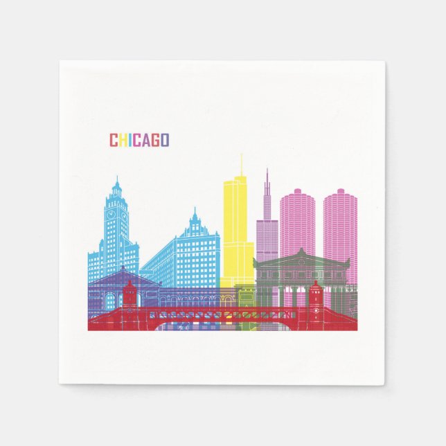 CHICAGO NAPKIN (Front)
