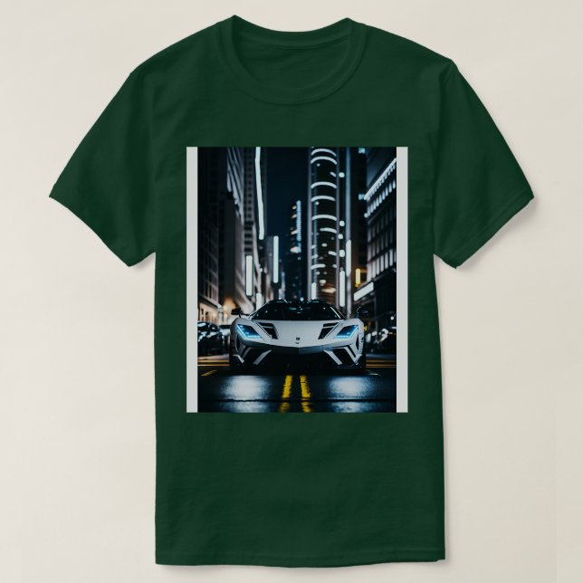 Chicago Night Ride 1 T-Shirt (Design Front)