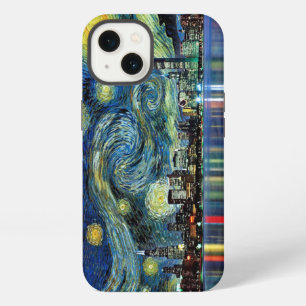 Chicago night sky painting iPhone / iPad case