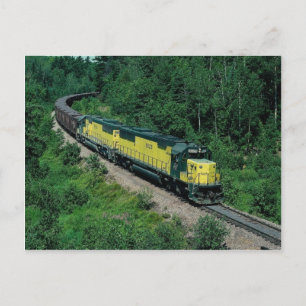 Chicago & Northwestern, EMD Postcard