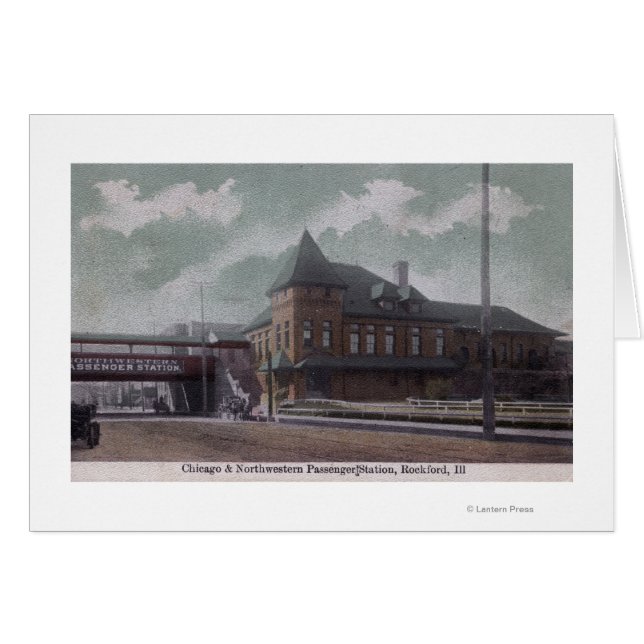 Chicago & Northwestern Railway Station (Front Horizontal)