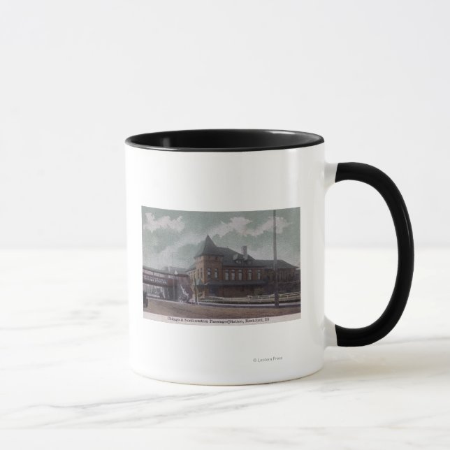 Chicago & Northwestern Railway Station Mug (Right)