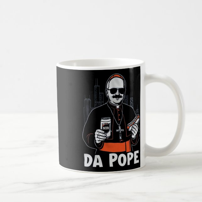 Chicago Pope Leo Xiv da Pope'  Coffee Mug (Right)
