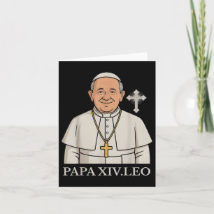 Chicago Pope Leo Xiv Da Pope Funny Meme Card