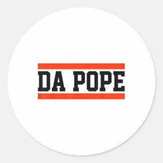 Chicago Pope Leo Xiv Shirt Cardinal Robert Prevost Classic Round Sticker