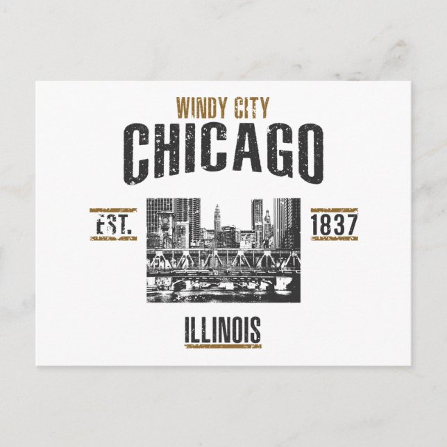 Chicago Postcard (Front)