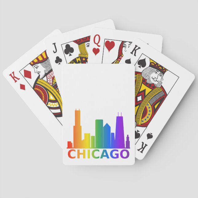 Chicago Pride Playing Cards (Back)