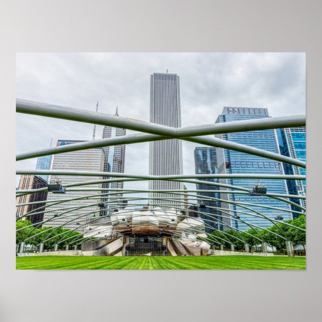 Chicago Pritzker Pavilion Poster (Front)