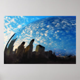 Chicago reflection , poster