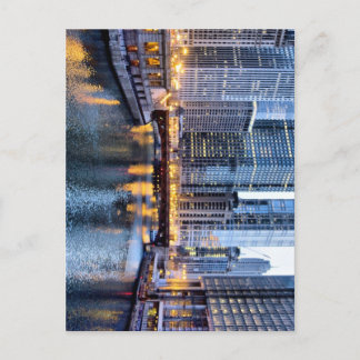 Chicago reflects postcard